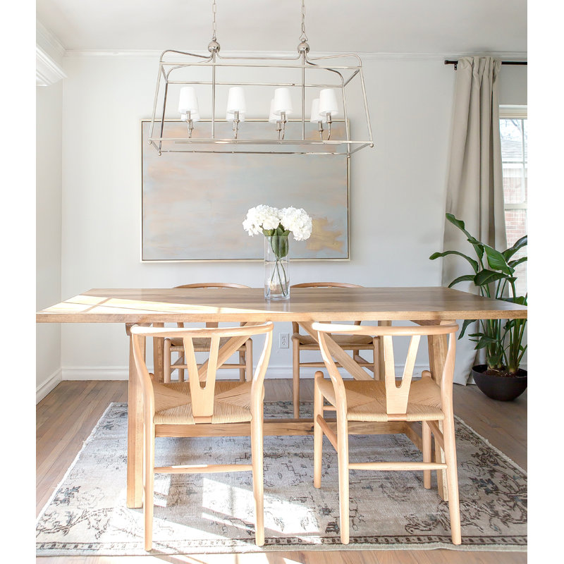 8 - Light Pendant, Polished Nickel