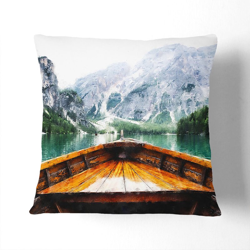 Square Cushion, 40cm H x 40cm W x 15cm D, Black