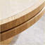 35.43" MDF Coffee Table With Sturdy Pedestal-852692963