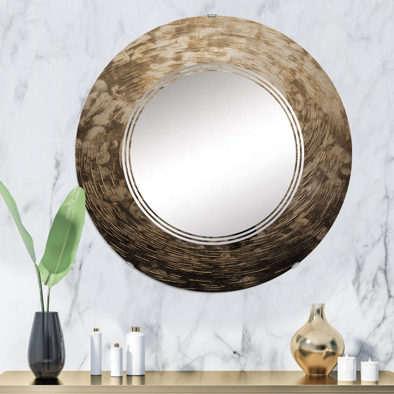 Miroir mural Arsyaditama, 32 po x 32 po