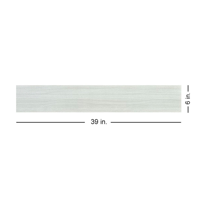 Foam Wood 39" x 6" Glue-Up Polystyrene Ceiling Planks, Washed Oak