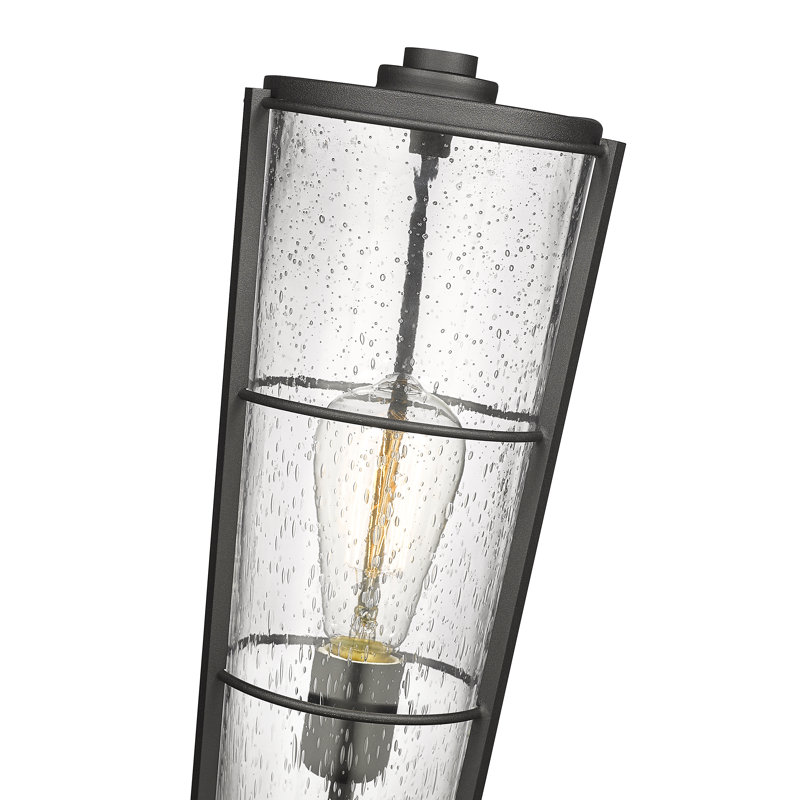 Charli Seeded Pier Mount Light, 22" H x 6" W x 6" D