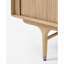Vitrine antique couleur bois naturel