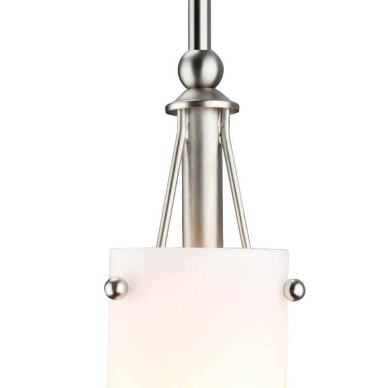 Luminaire suspendu à cylindre simple 1 lumières Runnells