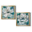 Bleu sarcelle Magnolia I - ensemble de 2 reproductions d'art encadrées-1996746829-1996746837-1996746830