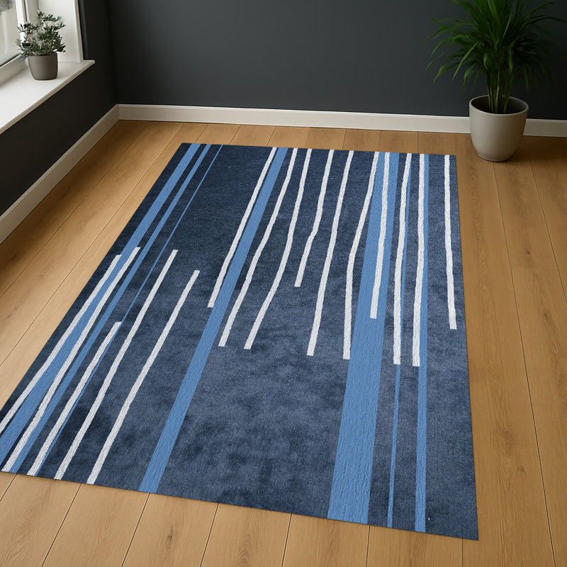 Geometric Area Rug, Rectangle 140 x 200 cm