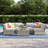 4-Person Outdoor Sofa Set – Pre-Assembled & Cushion Included