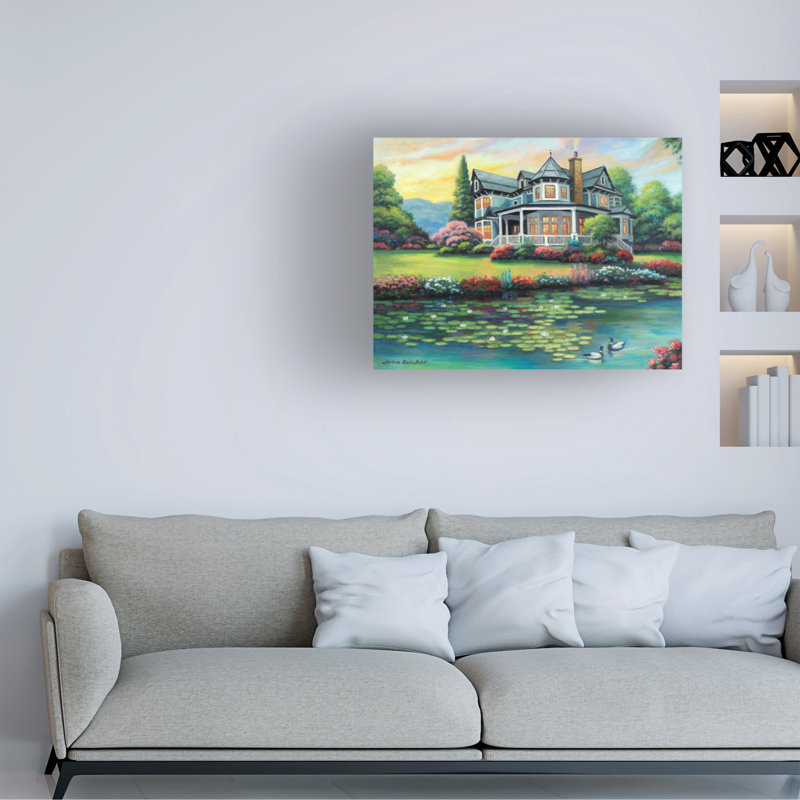 Art sur toile, "Bachelo" par John Zaccheo, H 14 po x l 19 po