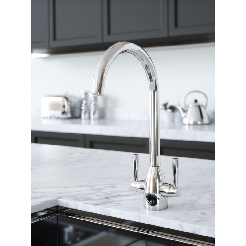 Belfry Kitchen Astoria Kitchen Faucet, Chrome, Chrome