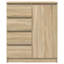 Sideboard With Drawers 71X35x84 Cm Engineered Wood-706543535