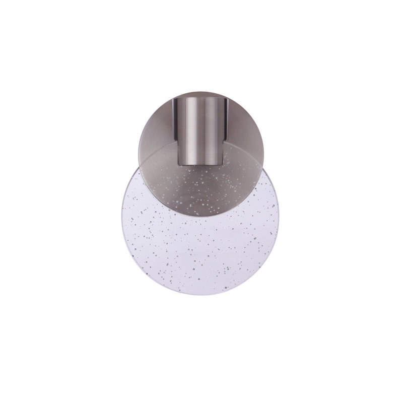 LED Wallchiere, Brushed Nickel