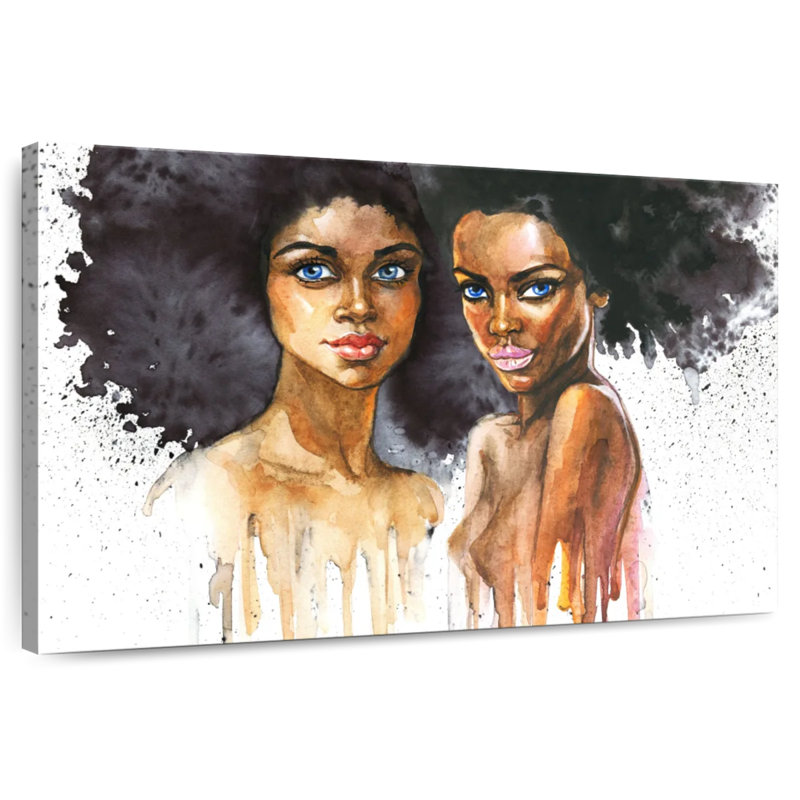 Portrait de femme Leisha, H 20 po x l 30 po