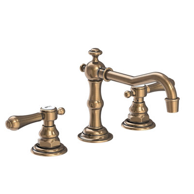 Chesterfield Widespread Bathroom Faucet with Drain Assembly