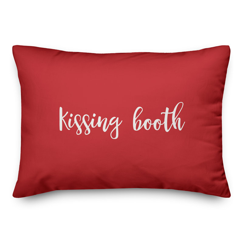 Throw Pillow, Red