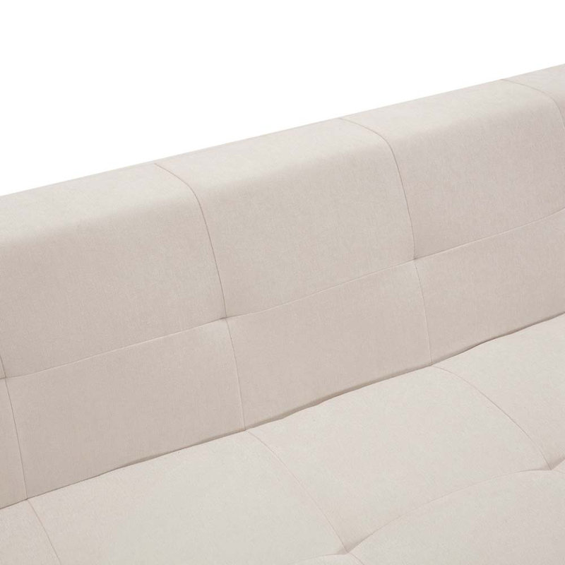 Ensemble de canapé modulaire modulaire de salon, canapé minimaliste moderne, combinaison libre, Chennile beige