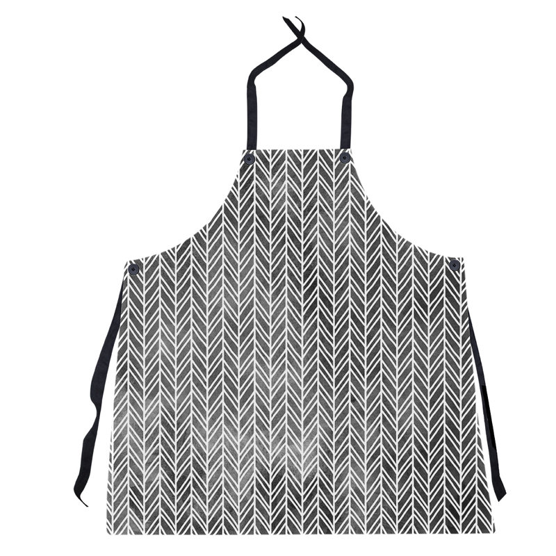 Bib Apron, Black