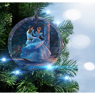 Disney Dancing in the Starlight Cinderella Hanging Glass Print