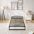Low Bed Frame Twin Size, 10 Inch Heavy Duty Metal Platform Twin Bed Frame with Arch Design, Easy Assembly, Strong Bearing Capacity, Under Bed Storage, No Box Spring Needed-210603444