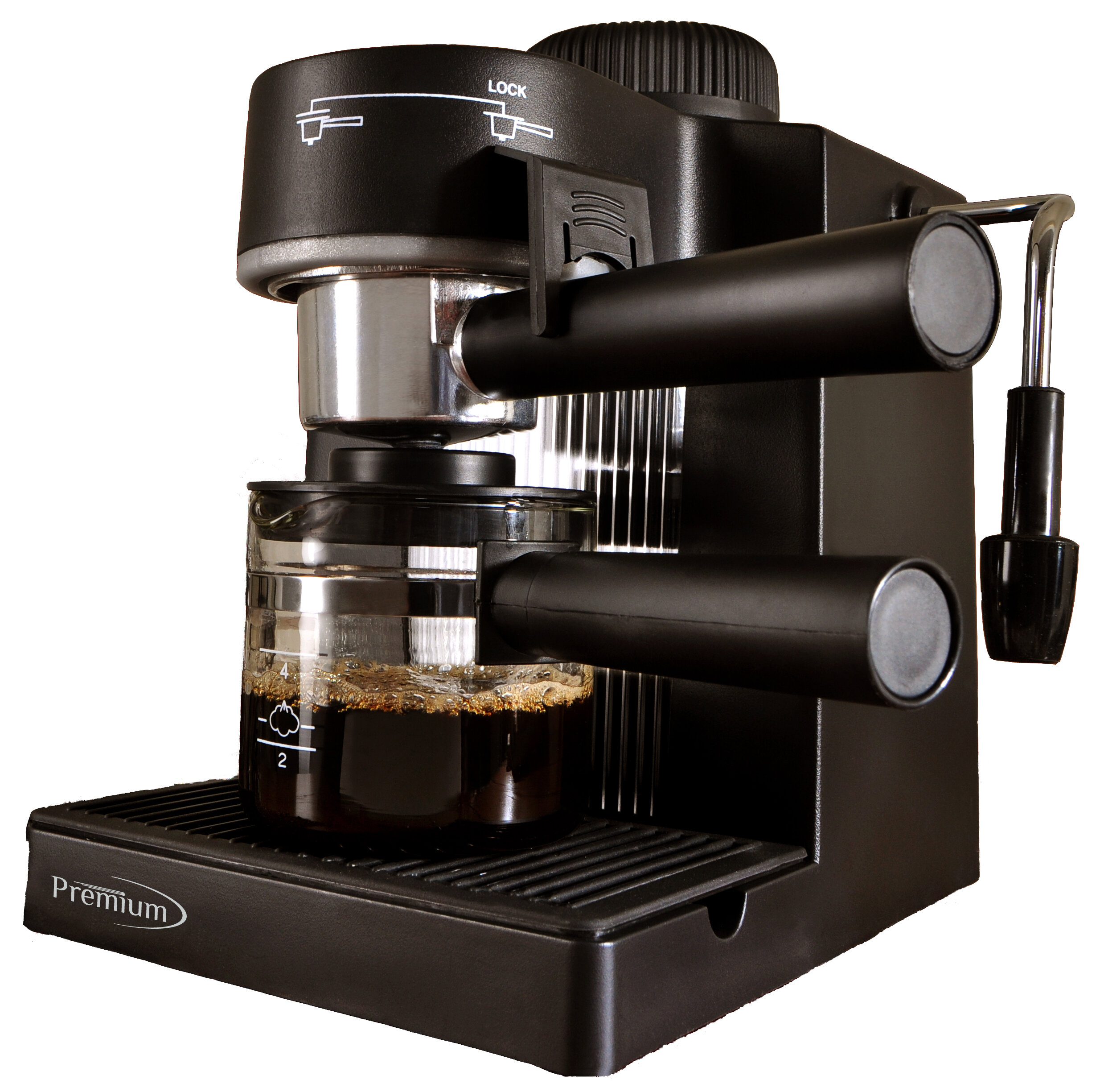 Premium Levella PEM351 3-in-1 Espresso Cappuccino and Latte Maker