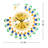 Modern Creative Home Clock Wall Clock Living Room European Simple Personality Art Clock Decoration