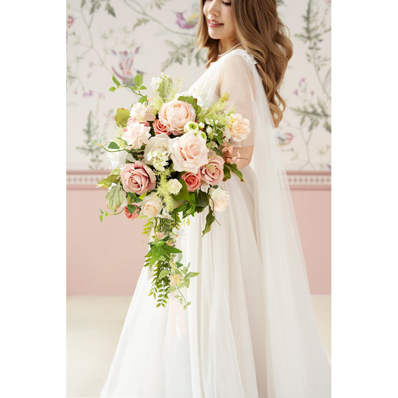 Bouquet de mariée Ling's Moment, Jardin rosé