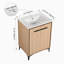 Meuble-lavabo simple avec comptoir Bronagh 24,02