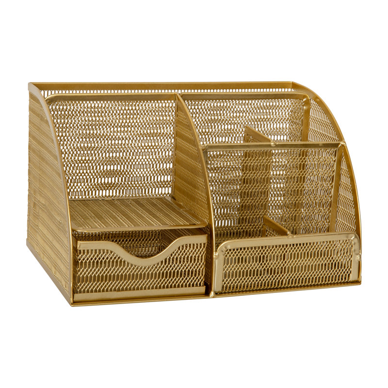Rangement de bureau en métal avec tiroir Martha Stewart Ryder