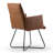 Marcie 19'' H Faux Leather Upholstered Armchair