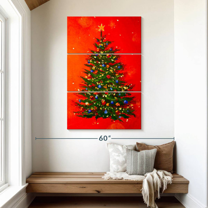 Huile pour arbre de Noël Lelend, H 50 po x l 32 po