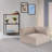 Najahwan Linen 37.8'' Reception Loveseat