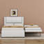 Lit plateforme double avec lit gigogne et lit gigogne double-101248107