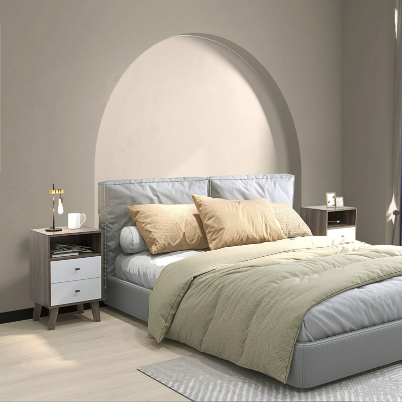 40 cm W Bedside Table