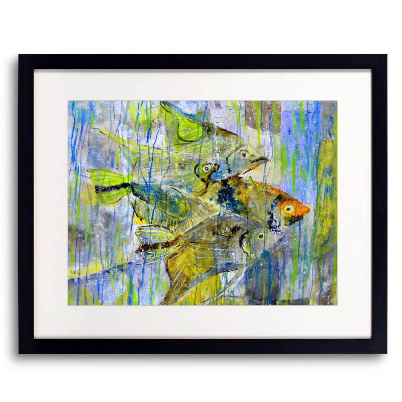 Angelfish Print by Pol Ledent, 17.25" H x 21.25" W