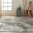 Viscose Abstract Indoor Rug-49998197