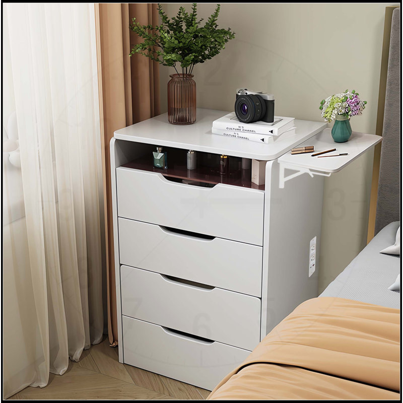 Versatile Makeup Vanity Desk with Hidden Features and Multiple Functions