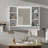Wall Mounted Bathroom Cabinet with Adjustable Shelf and 1 Soft Close Door-120772331