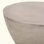 Table d'appoint légère MGO, design moderne en forme de sablier pour l'élégance du patio et de la cour arrière