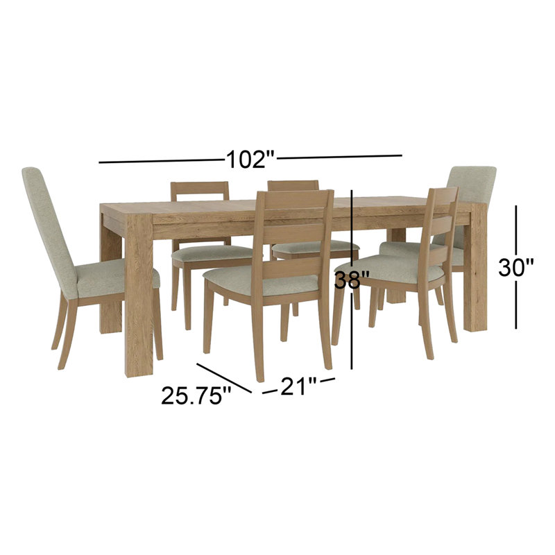 Ensemble de table de salle à manger Laroche