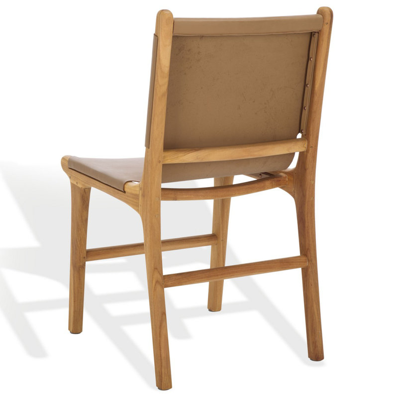 Cassaphina Leather Dining Chair, Brown