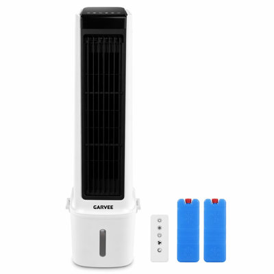 3-in-1 Portable Evaporative Cooler Fan with 6 Speeds, 4.5 Gallon Water Tank, HEPA Filter and 120° Oscillation, Ultra Quiet with Remote and Timer for Home or Office