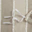 Housse de couette 100% coton double / grand avec rayures alternées, taille de pince et rayures blanches
