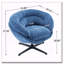 Fauteuil club pivotant à 360 ° en chenille-902417194