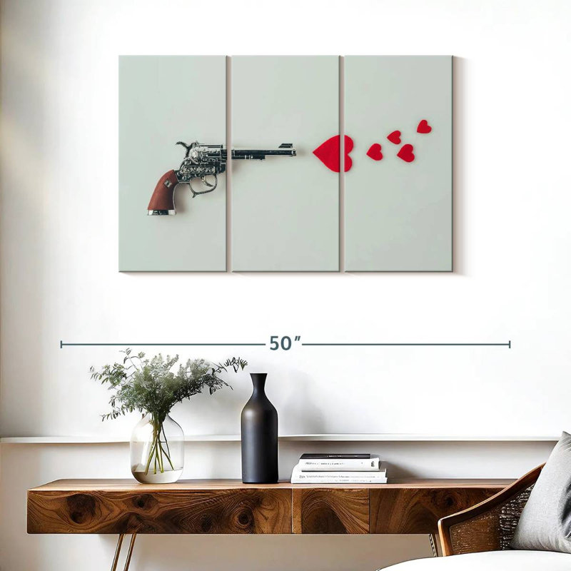 Kill With Love, 24" H x 38" W