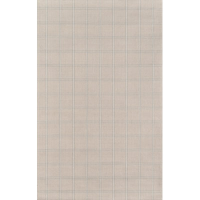 Hand Woven Wool Plaid Area Rug