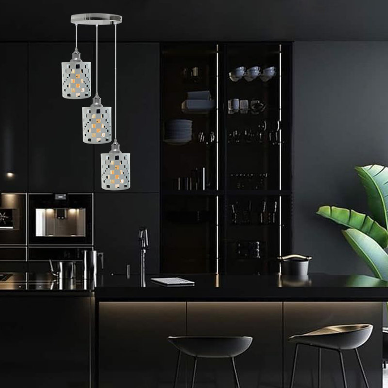 Verutiao 3 - Light White Cluster Pendant