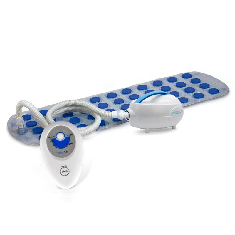 Portable Spa Bubble Bath Massager - Thermal Spa Waterproof Non-slip Mat with Suction Cup Bottom, Mat, 7" H x 12" W x 47" L