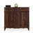 Dark-coffee Solid Wood Shoe Storage Bench-736021015