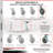 4 Piece Thermoplastic Rubber Set