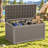 330 Gallons Weatherproof Resin Lockable Deck Box-131638647