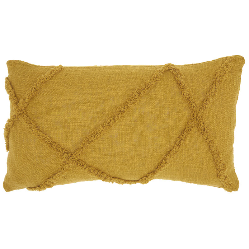  Rectangular Pillow Cover & Insert, Mustard